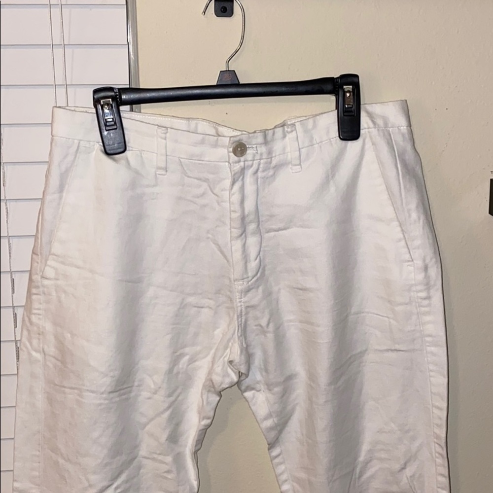 White Calvin Klein pants